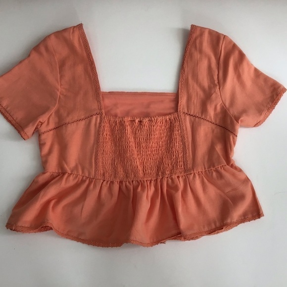 Midnight Sky Linen Blend Embroidered Cottagecore, Boho babydoll Blouse Sz Mediu… - Picture 3 of 4